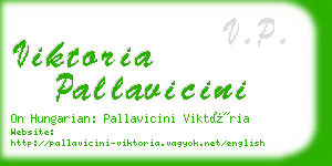viktoria pallavicini business card